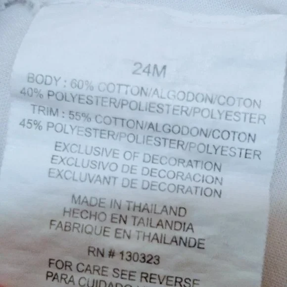 KIDS HEADQUARTERS RED GINGHAM SET SIZE 24M - Picture 11 of 13